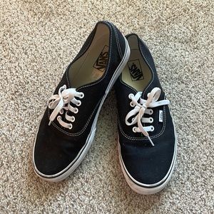 Men’s Black Vans Authentic